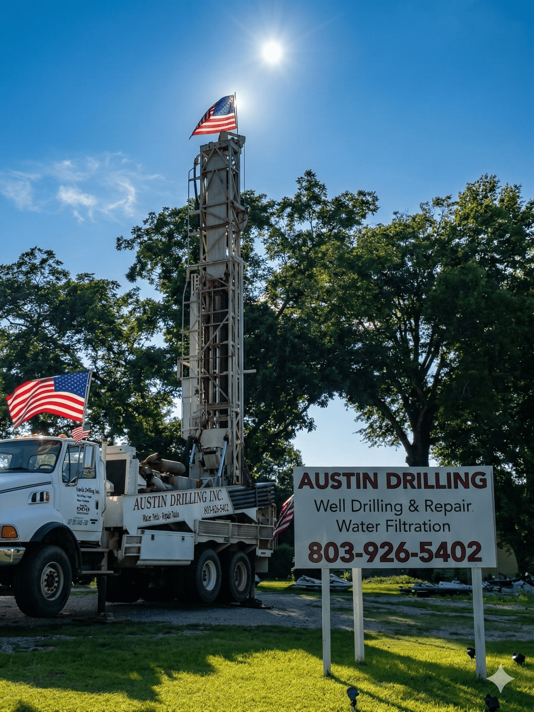 Austin family — generations of well drilling expertise in South Carolina